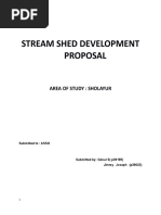 Strem Shed Development Report