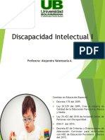 Clase 1 Discapacidad Intelectual I