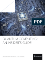 Quantum Computing: An Insider'S Guide