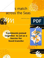 Fossils Match Across The Seas: Presented by Group 2