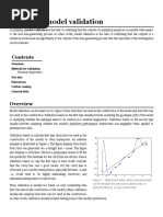 Statistical Model Validation