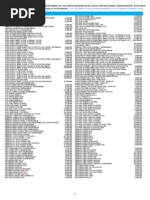 Pricelist Pdf Advanced Micro Devices Electronics