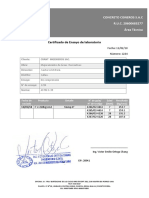 Formato Certificado de Ensayo