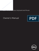 Owner's Manual: Dell KM714 Wireless Keyboard and Mouse