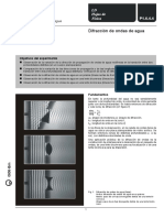 Difraccion de Ondas de Agua