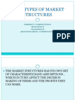 Four Types of Market Structures