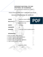 Balance de la Constitución Política del Perú de 1993