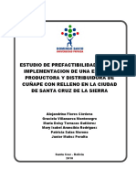 Proyecto de La Empresa Distribuidora El Buen Cuñape PDF