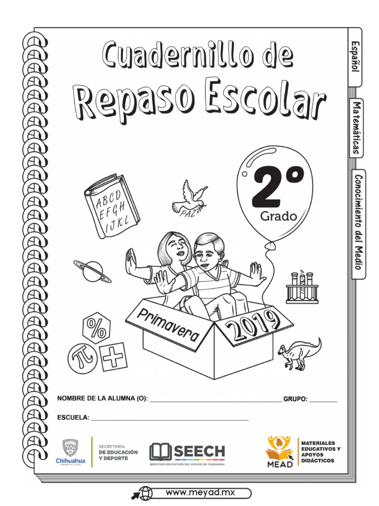 Cuadernillo de Repaso Segundo Grado PDF | PDF | Naturaleza