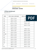 Altura Máxima de Carga - Elevación de John Deere. Retroexcavadora - PDF