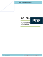 Catalogue: Flow Control Equipment