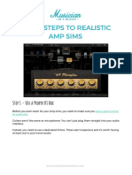 Amp Sim Tips PDF