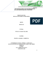 Tarea 2 - Realizar Análisis Crítico de Una Problemática Asociada Al Uso Inapropiado Del Territorio