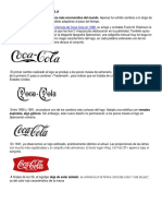 Evolucion de La Coca Cola