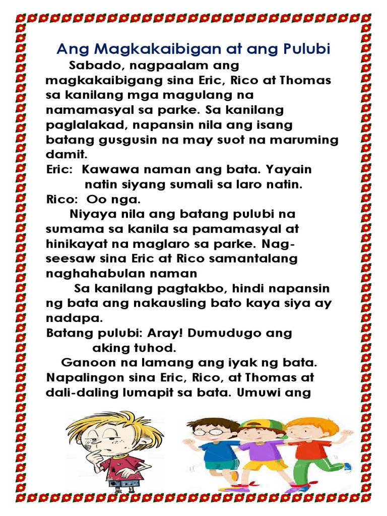 Ang Magkakaibigan at Ang Pulubi | PDF