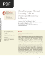 (2014) - Color Psychology Effects of Perceiving Color On Psychological Functioning in Humans