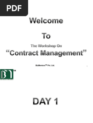 Contract Management