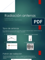 Radiación Antenas