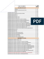 Lista de Entregables Proyectos Electricos