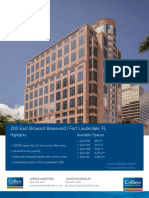 200 East Broward Boulevard - Fort Lauderdale, FL: Available Spaces Highlights
