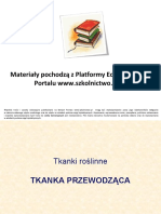 Prezentacja - Tkanki Przewodzące