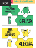 Plantilla Monstruo de Colores | PDF