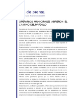 OPERARIOS MUNICIPALES DE TORRELODONES ABRIERON EL CAMINO DEL PARDILLO