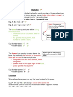 Student Notes - Indicies PDF