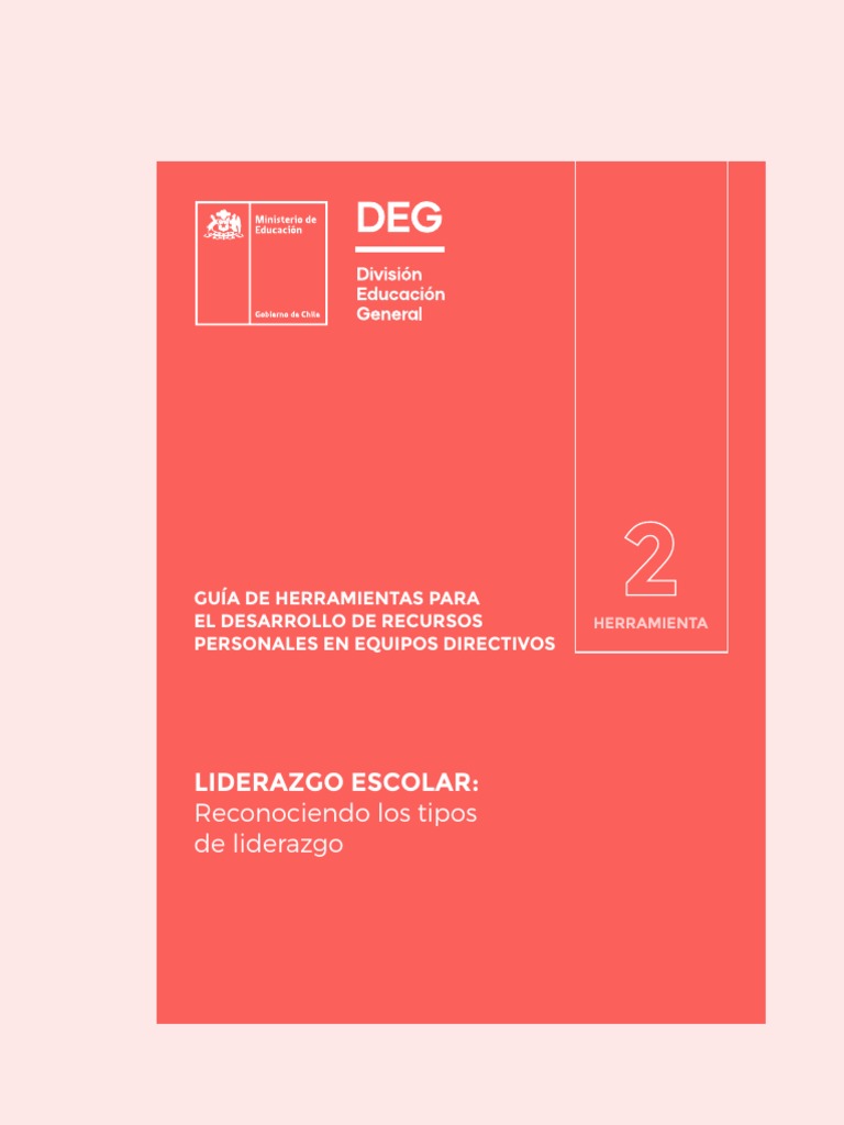 Liderazgo Escolar Reconociendo Los Tipos De Liderazgo Pdf Liderazgo