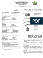 2nd Periodical Test MAPEH 8