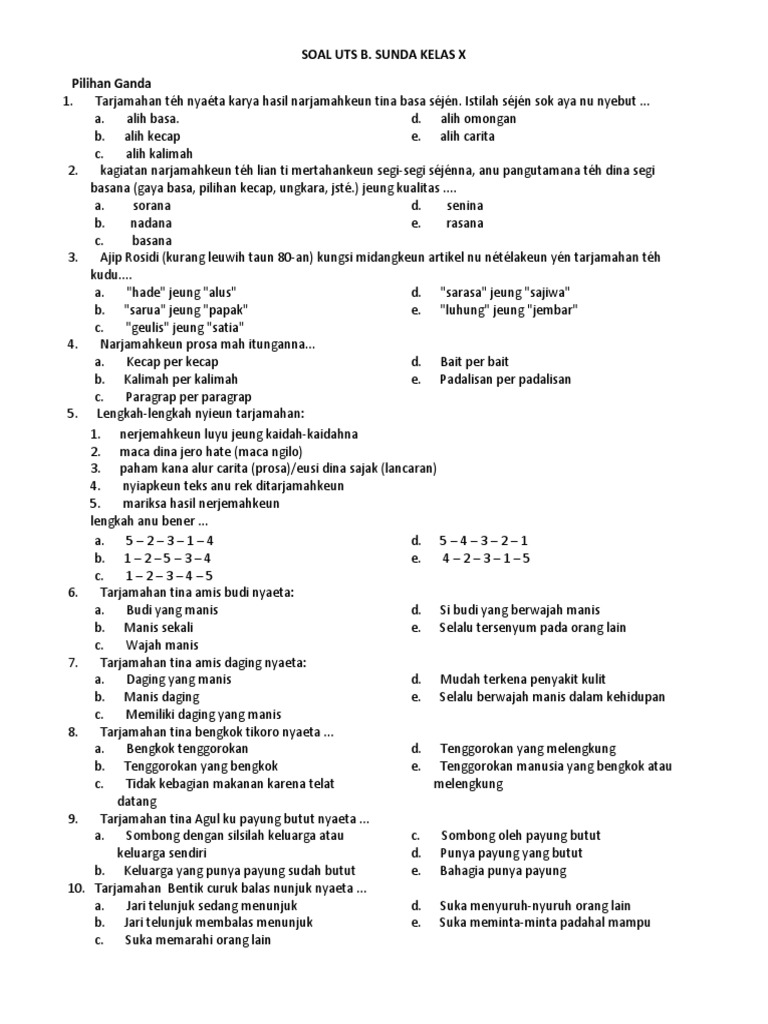 Istilah Sejen Sok Aya Nu Nyebut Belajar