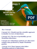 Chapter 14 Mendel and The Gene Idea