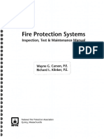 NFPA Inspection Test and Maintenance Manual
