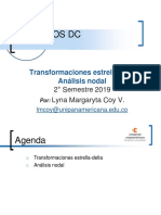 Transformación Delta - Estrella, Análisis Nodal