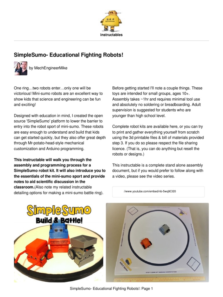 fighting robots one two fun