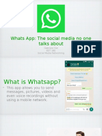 Whatsapp Presentation