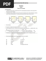 Chemistry: Important Questions Before Half Yearly Exam