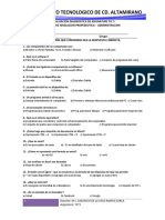 EXAMEN Diagnostico 2019