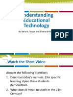 Understanding Educational Technology