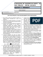 Concurso Prefeitura Juazeiro do Norte para Arquiteto e Urbanista