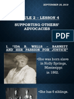 Module 2 - Lesson 4 (Ida Wells) at Discussion