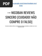 → Nicoban REVIEWS Honesto [CUIDADO! Não Compre O Falsificado]