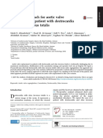 Left Side Approach For Aortic Valve Replacement in Patient With Dextrocardia and Situs Inversus Totalis