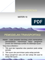 5 Model Transportasi