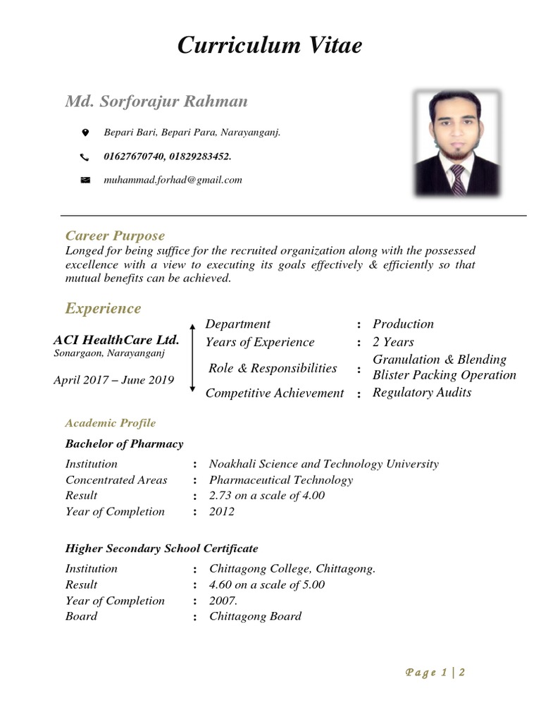 Note CV PDF | PDF | Business