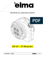 AD 61 - 55 Retarder: Technical Specifications