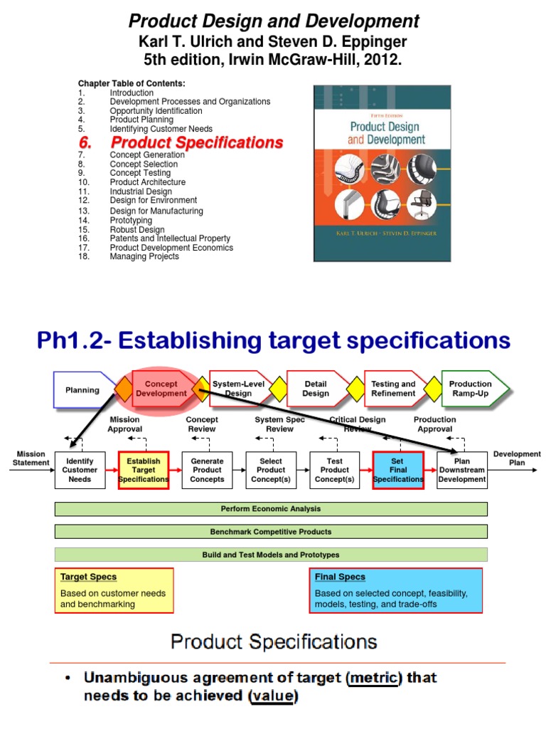 Ch06 Product - Specifications | PDF | Business