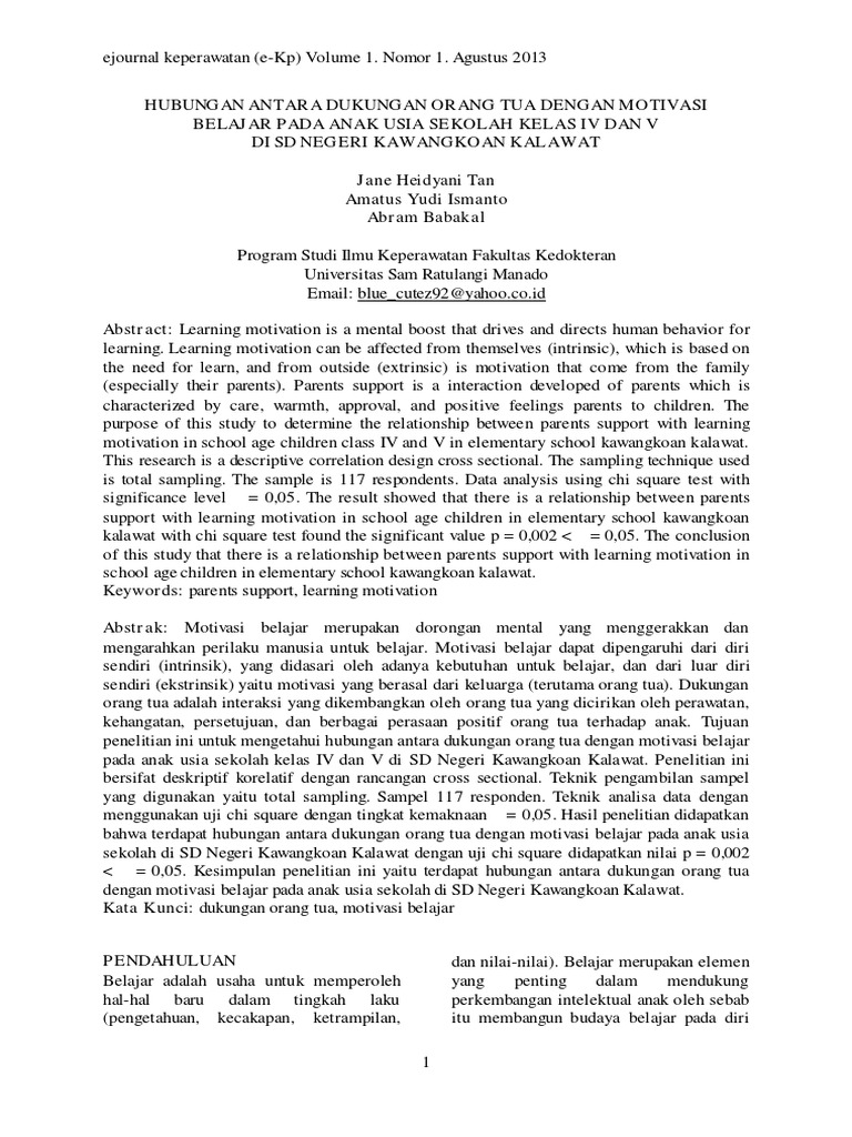 Jurnal 1 PDF | PDF | Kesehatan Holistik