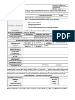 Formato de Autorización de Estudiantes A Eventos Académicos Laboratorio