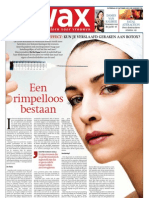 De Morgen: Botoxverslavingen in Vlaanderen
